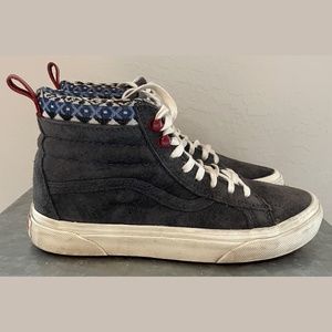VANS Sk8-Hi MTE Parisian Night Suede Hi Top Sneakers - M 4 | W 5.5